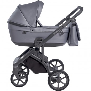 Детская коляска ROAN Bloom 2 в 1 Grey pearl (рама складывается вместе с прогулочным блоком) 2022