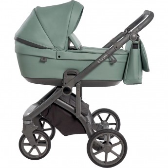 Детская коляска ROAN Bloom 2 в 1 Misty mint (рама складывается вместе с прогулочным блоком) 2023