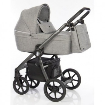 Детская коляска ROAN COSS 2 в 1 Titanium (рама складывается одним движением)